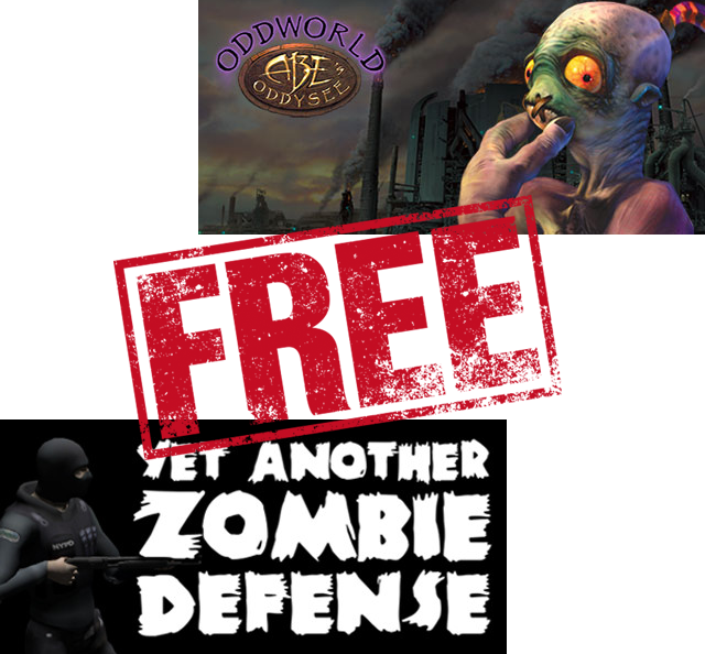 Steamにて『Yet Another Zombie Defense』『Oddworld: Abe's Oddysee®』が無料配布中！